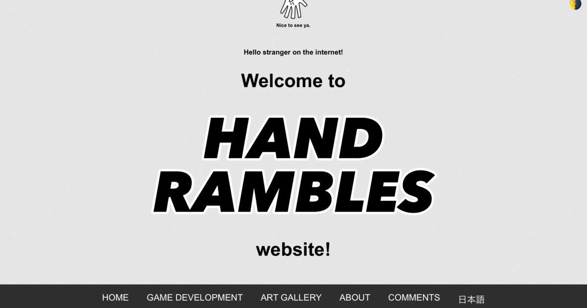 My website's screenshot